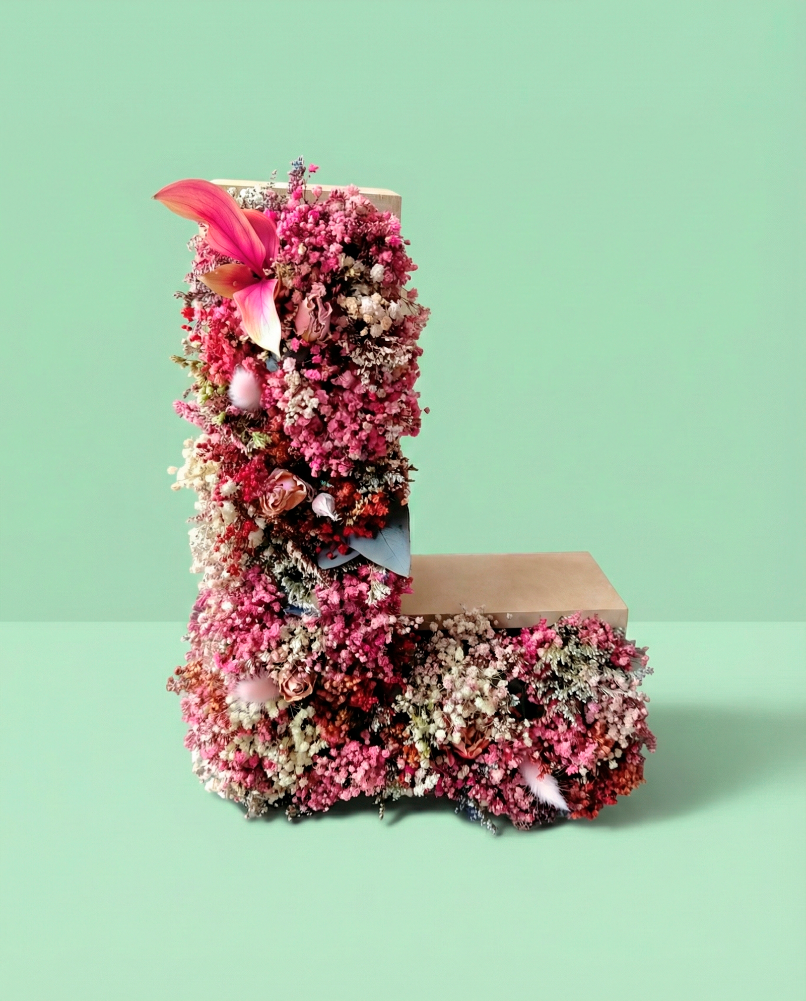 letra floral letra floral